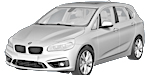 BMW F45 C2198 Fault Code